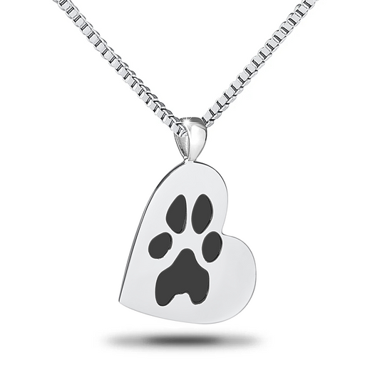 Kenzie Custom Paw Print Heart